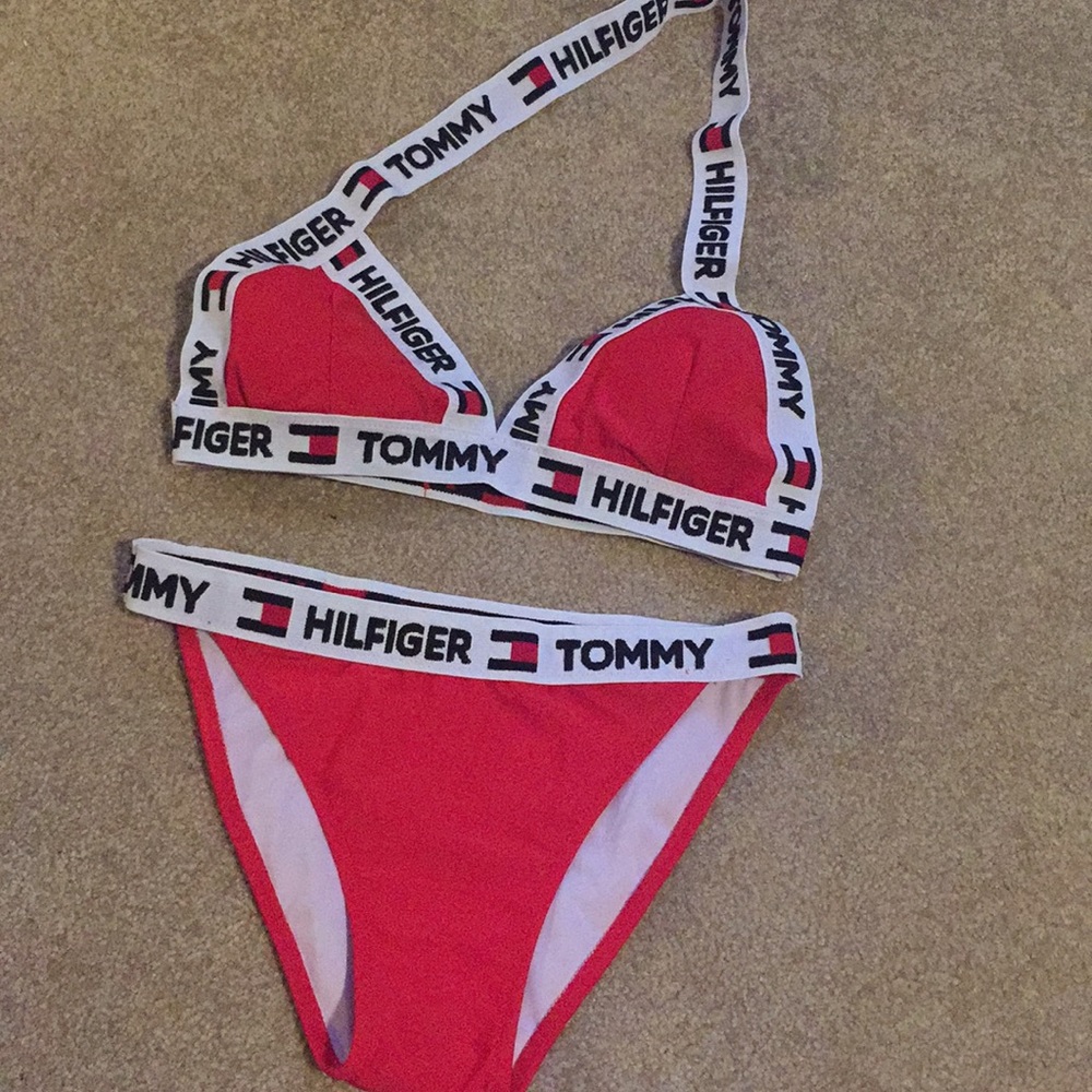 Tommy Hilfiger bikini swimsuit logo